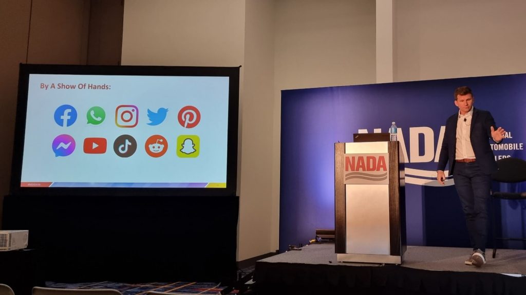 Palestra redes sociais NADA Show