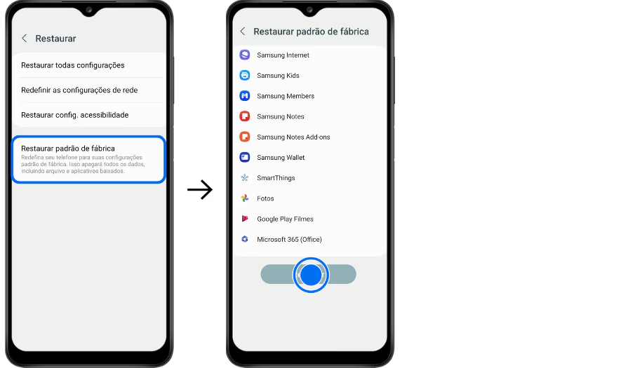 como formatar celular Samsung passo a passo