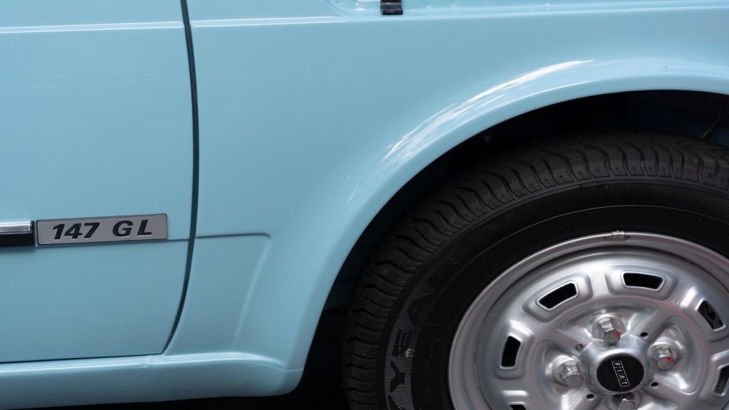 Fiat 147 placa preta