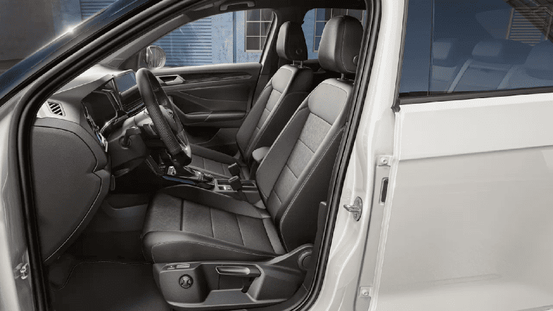 Detalhe bancos do VW SUV T-Roc